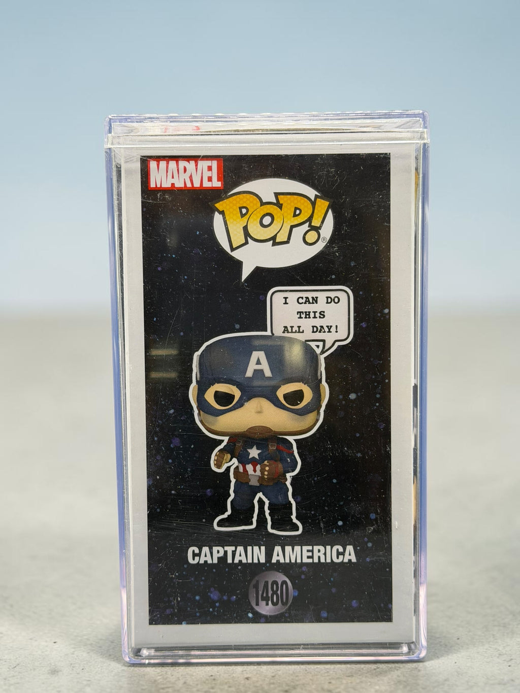 Funko Pop! Captain America “I Can Do This All Day!” #1480 WonderCon 2025 Exclusive – The Infinity Saga