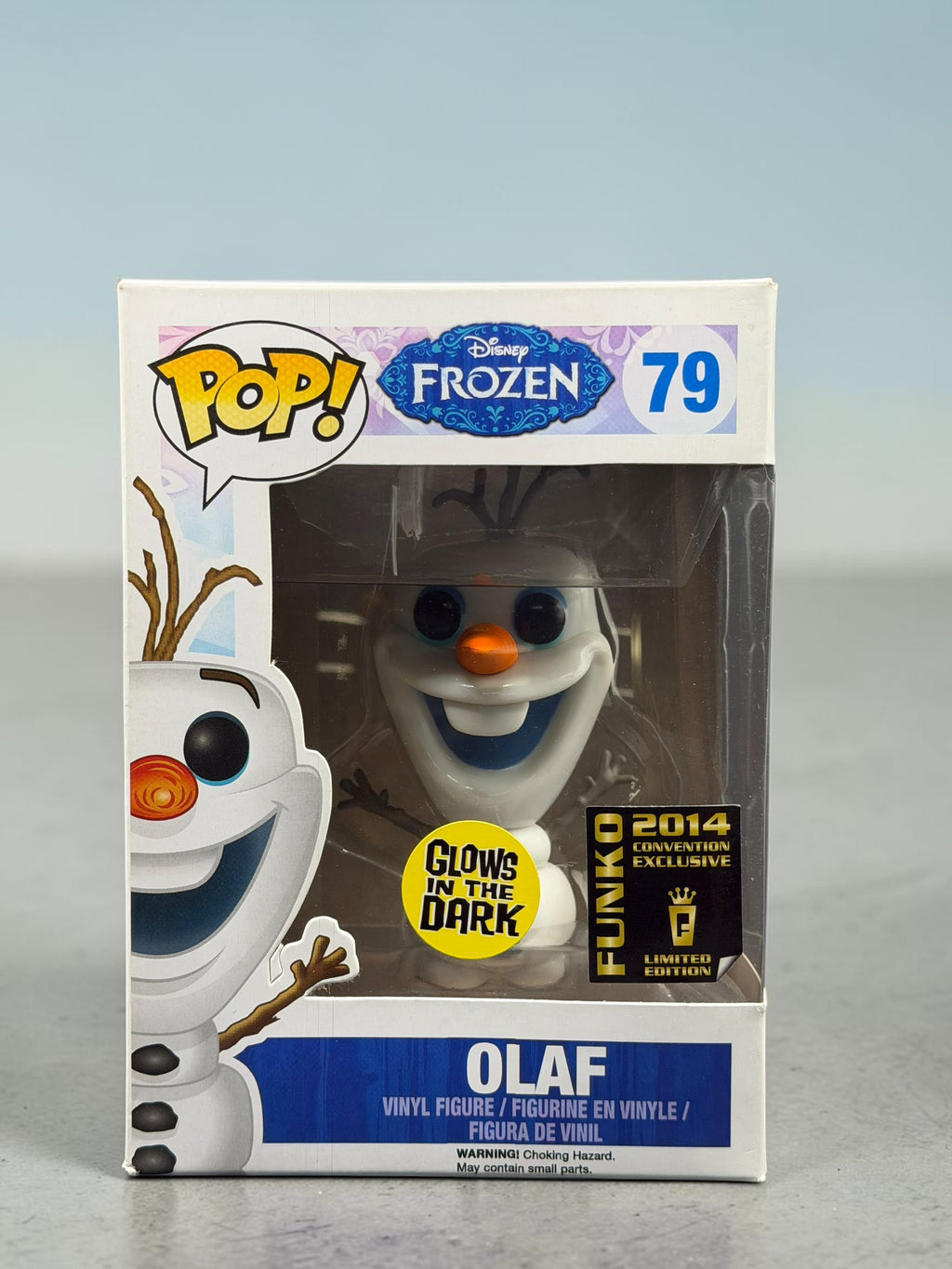 Funko Pop! Disney Frozen Olaf #79 (Glow in the Dark) Funko Fundays 2014 Convention Exclusive