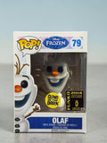 Funko Pop! Disney Frozen Olaf #79 (Glow in the Dark) Funko Fundays 2014 Convention Exclusive