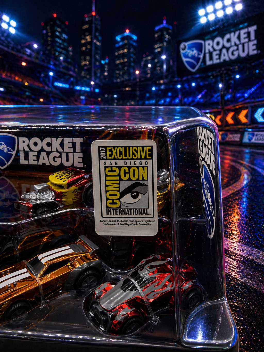 Rocket League Mini Pull-Back Racers – SDCC 2017 Exclusive Series 1 Box Set