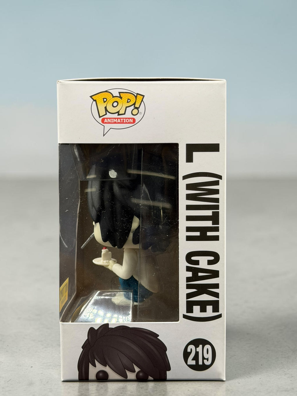 Funko Pop! Animation Death Note L (With Cake) #219 Hot Topic Exclusive