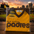 San Diego Padres 1978 Throwback Alternate Away Jersey – Gold Retro Classic