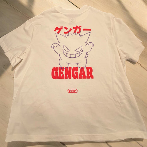 Adult Gengar Graphic Print Short Sleeve Crewneck T-Shirt - Pokémon x Target (LARGE)