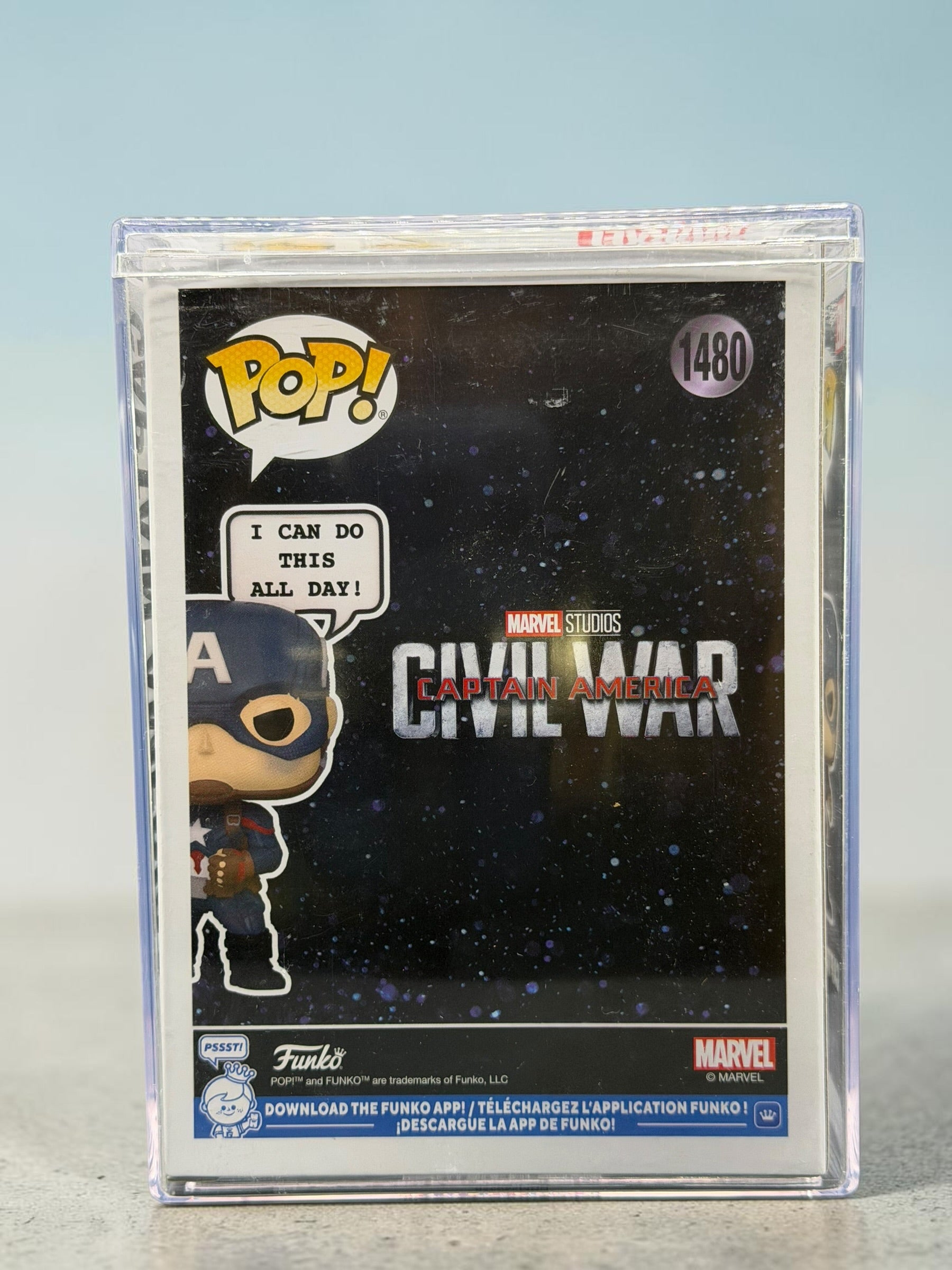 Funko Pop! Captain America “I Can Do This All Day!” #1480 WonderCon 2025 Exclusive – The Infinity Saga