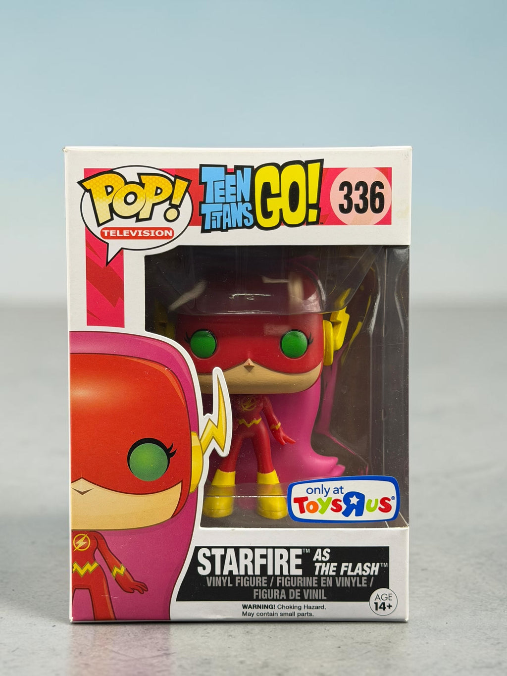 Funko Pop! Television Teen Titans Go! Starfire as The Flash #336 (Toys “R” Us Exclusive)
