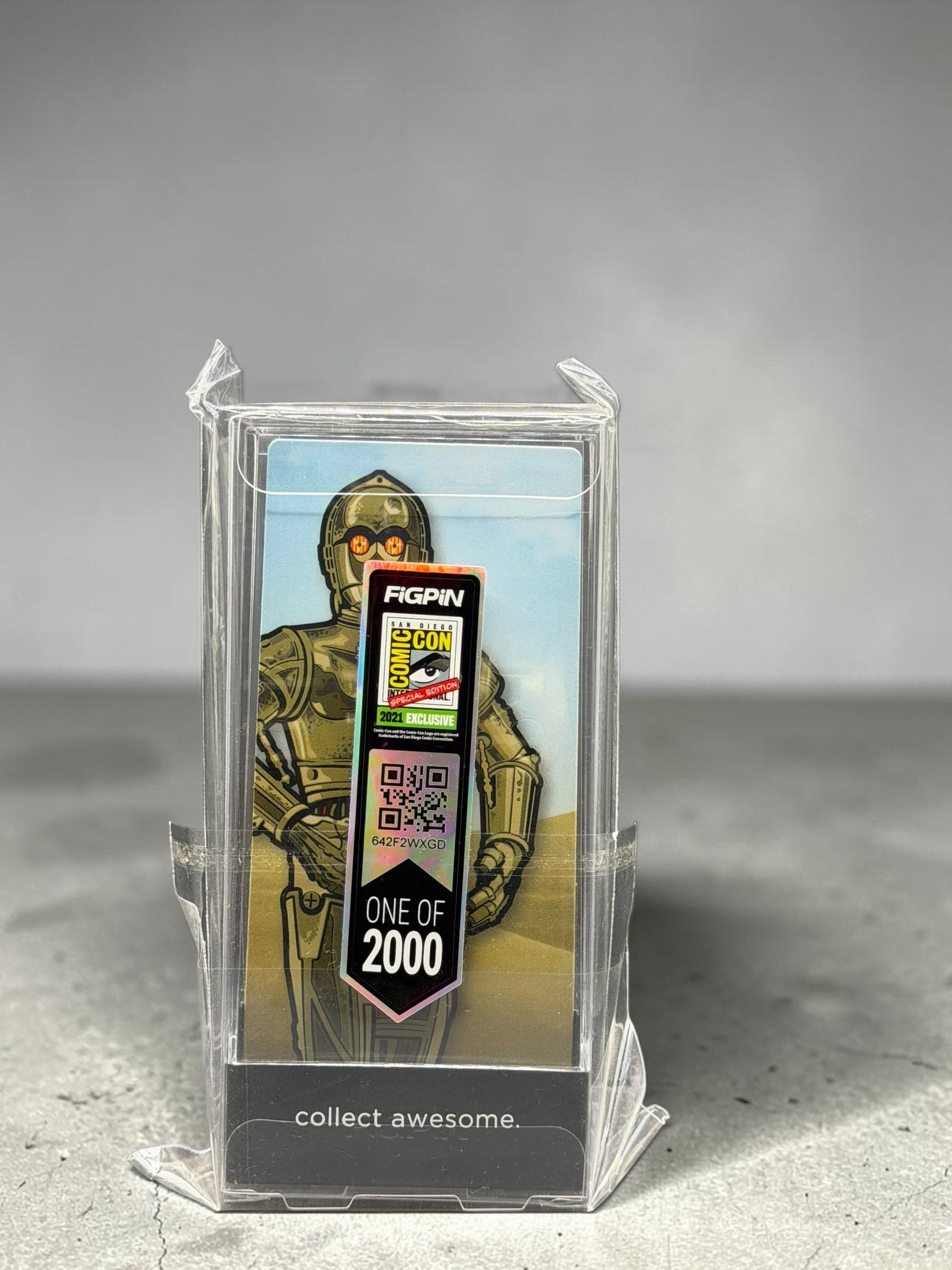 FiGPiN Star Wars C-3PO #783 SDCC 2021 Exclusive LE 2000