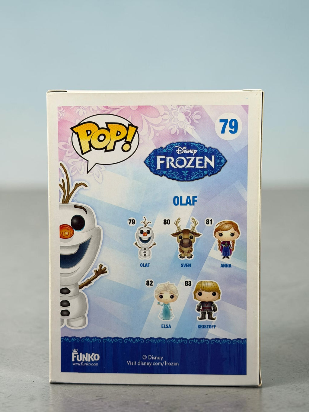 Funko Pop! Disney Frozen Olaf #79 (Glow in the Dark) Funko Fundays 2014 Convention Exclusive