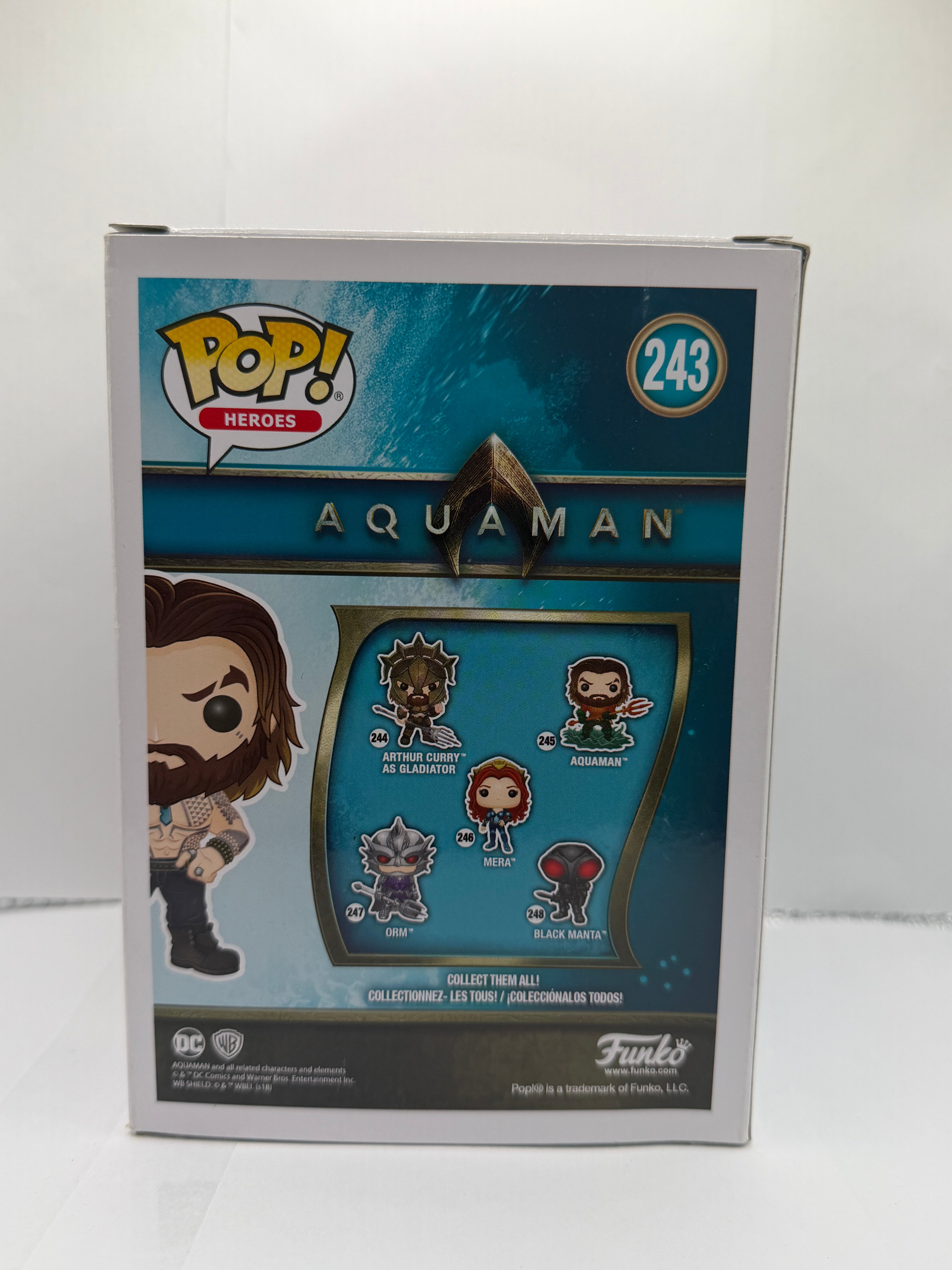 Funko Pop! Heroes – Arthur Curry #243 (2018 Fall Convention Exclusive)