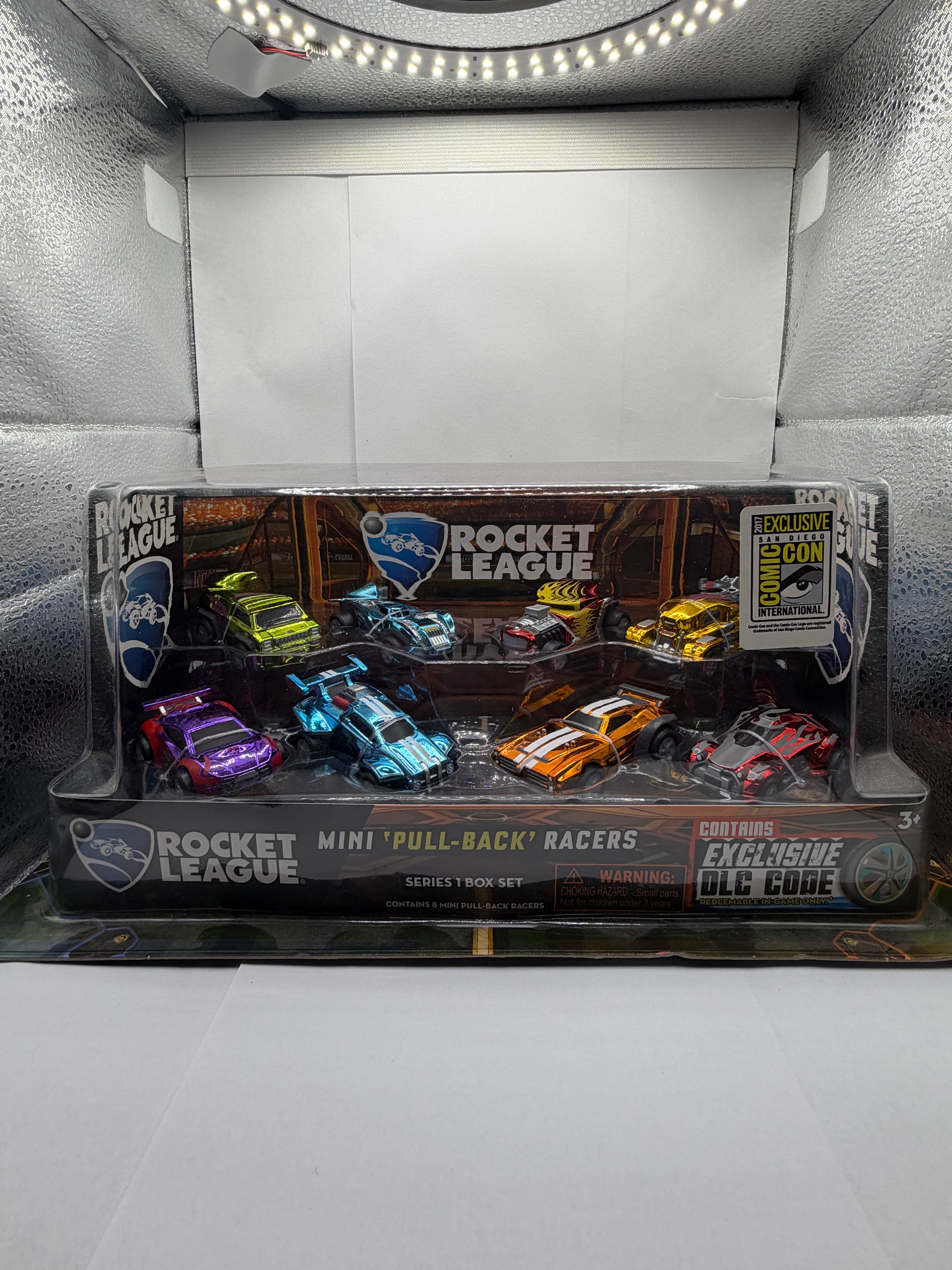 Rocket League Mini Pull-Back Racers – SDCC 2017 Exclusive Series 1 Box Set