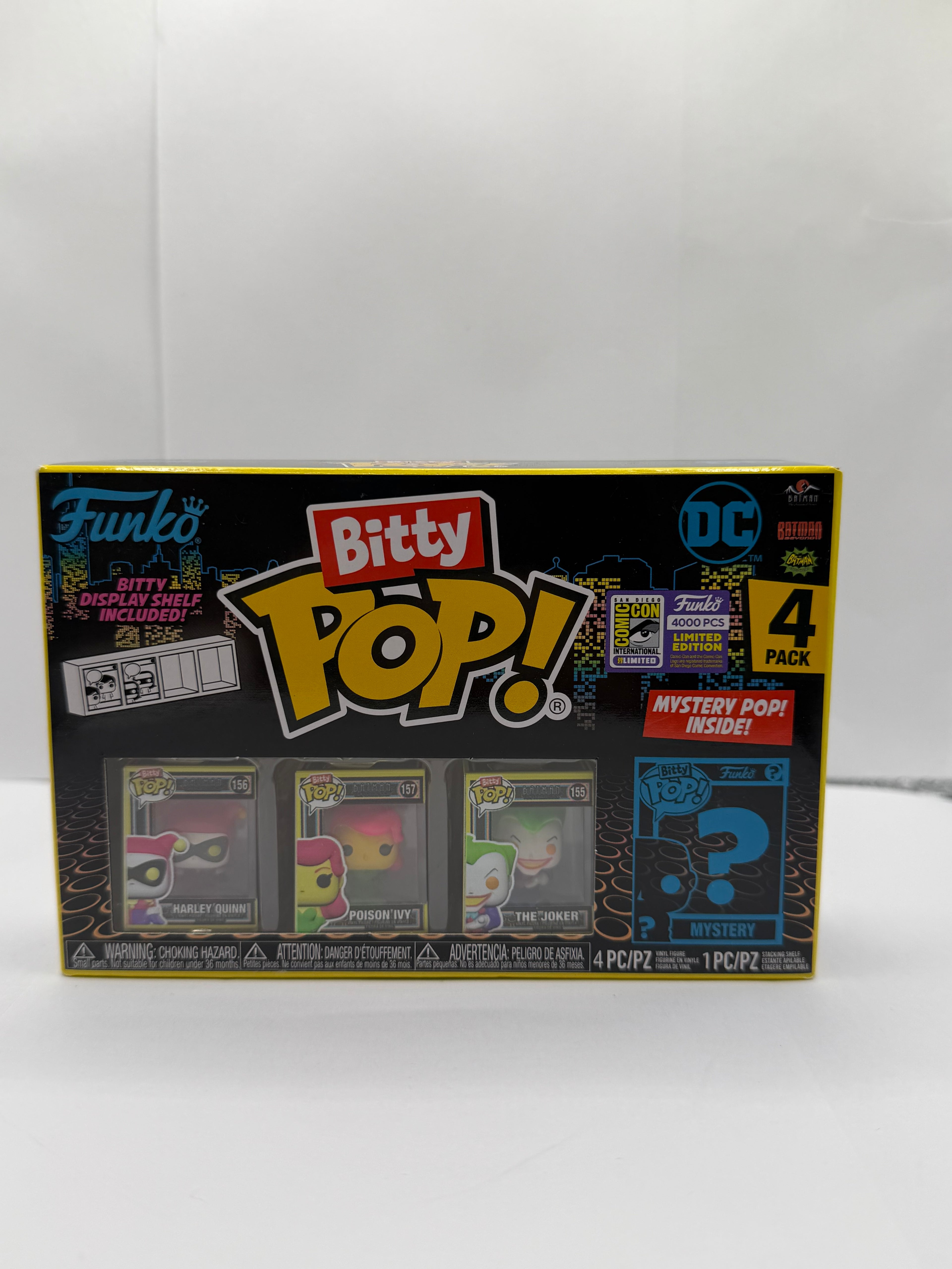 Funko Bitty Pop! DC Heroes 4-Pack – SDCC Limited Edition (4000 PCS)