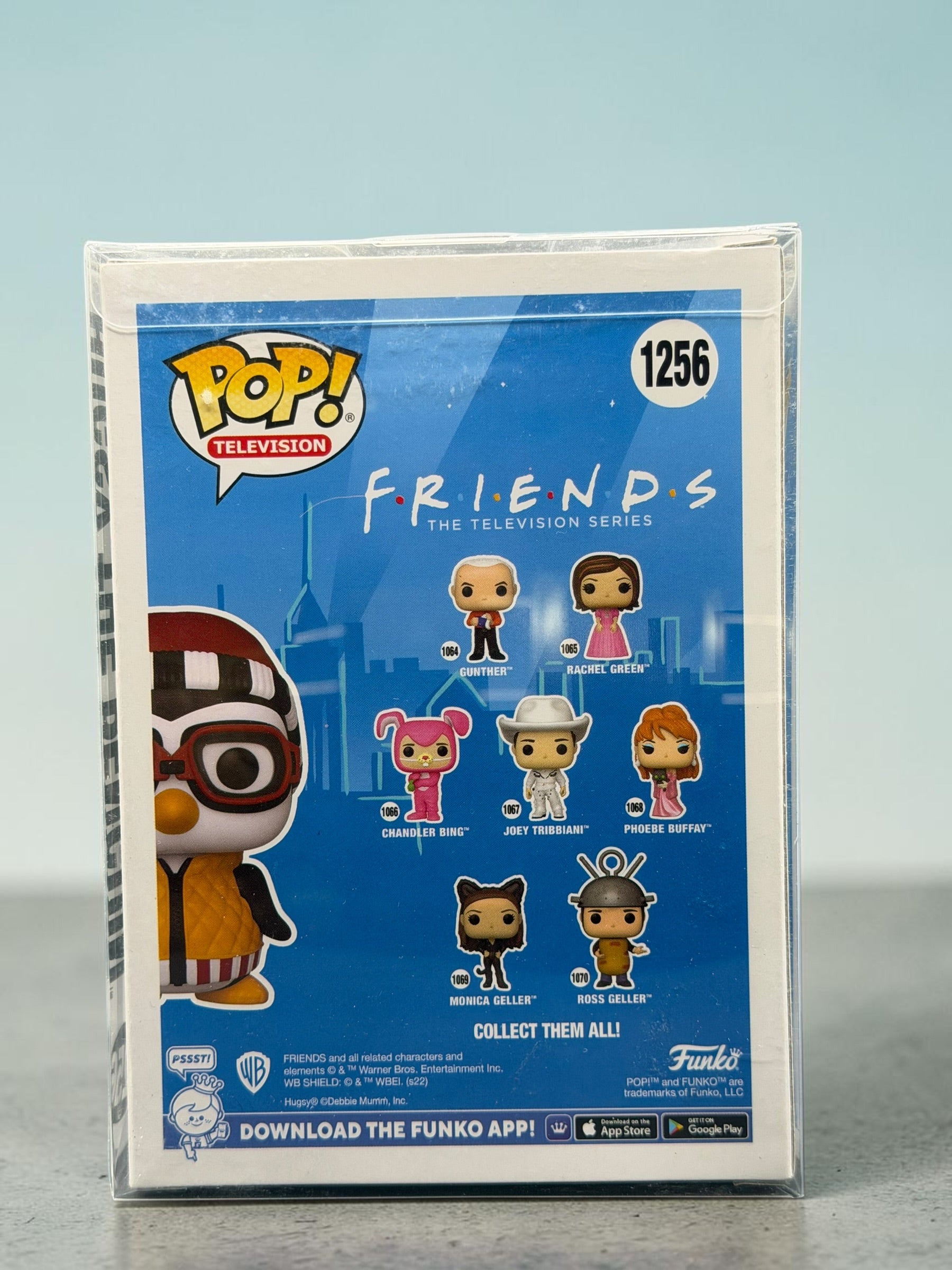 Funko Pop! Television : Friends-  Hugsy the Penguin #1256 SDCC 2023 Limited Edition Exclusive