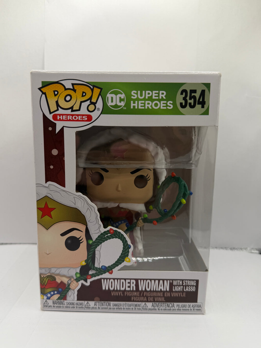 Funko Pop! DC Super Heroes – Wonder Woman #354 with String Light Lasso