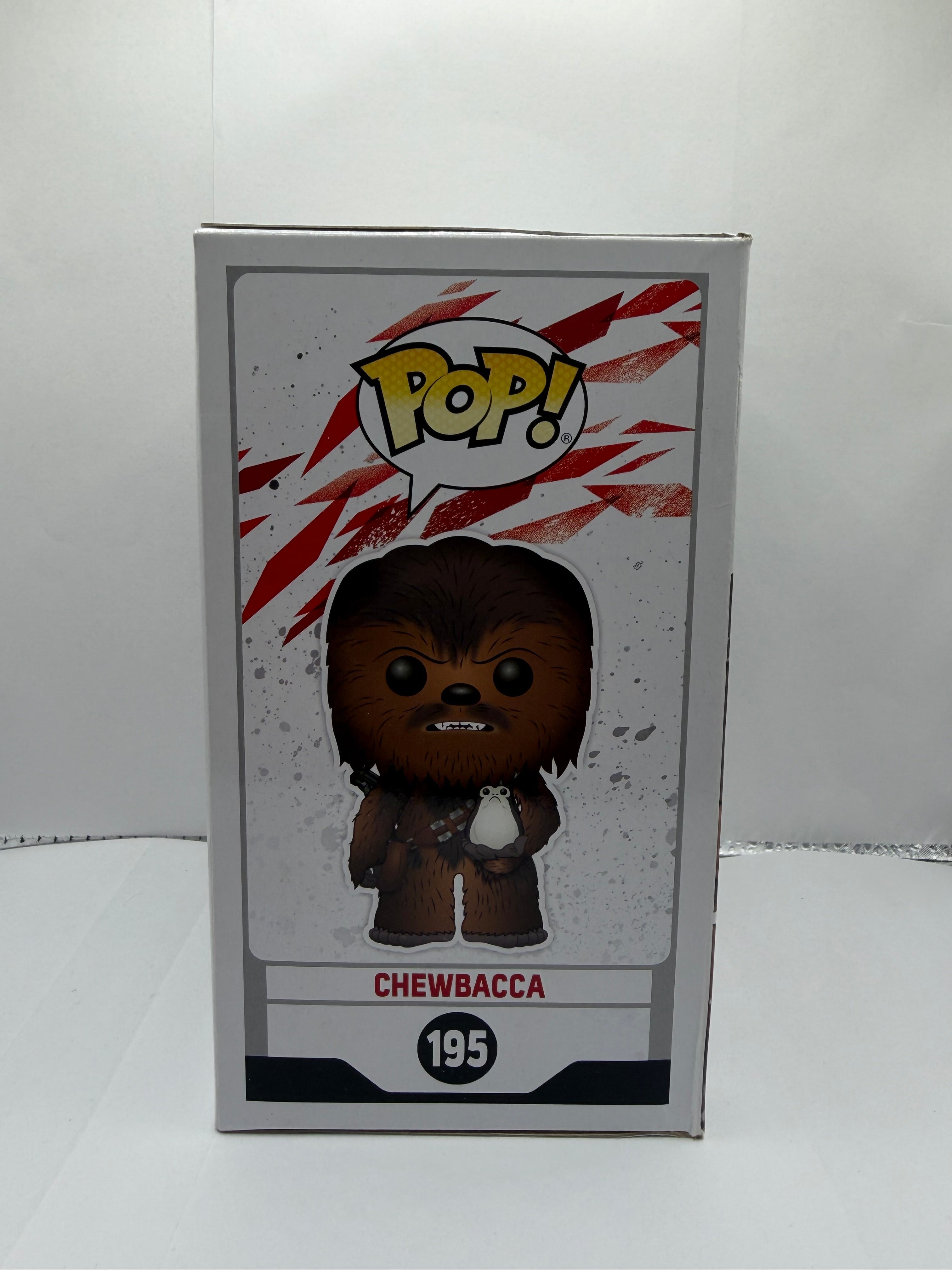 Funko Pop! Star Wars – Chewbacca #195 (Flocked FYE Exclusive)