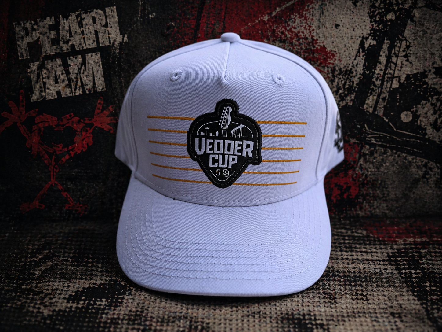 Vedder Cup San Diego Padres vs Seattle Mariners White Snapback Hat – Limited Edition