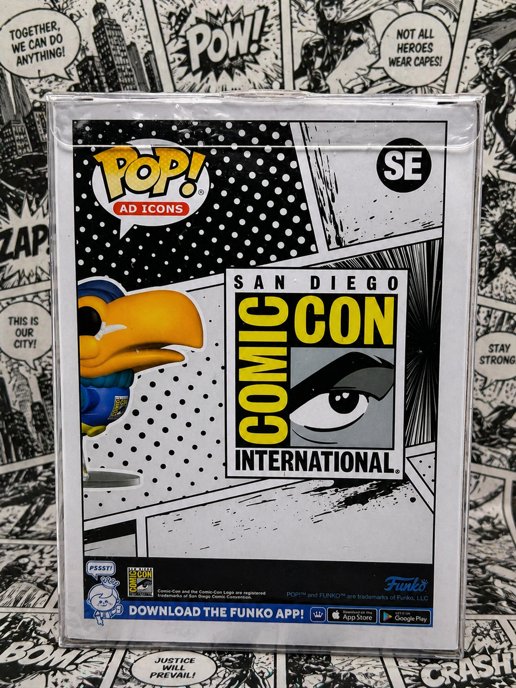 Funko Pop AD Icons! Toucan SDCC Special Edition 2023