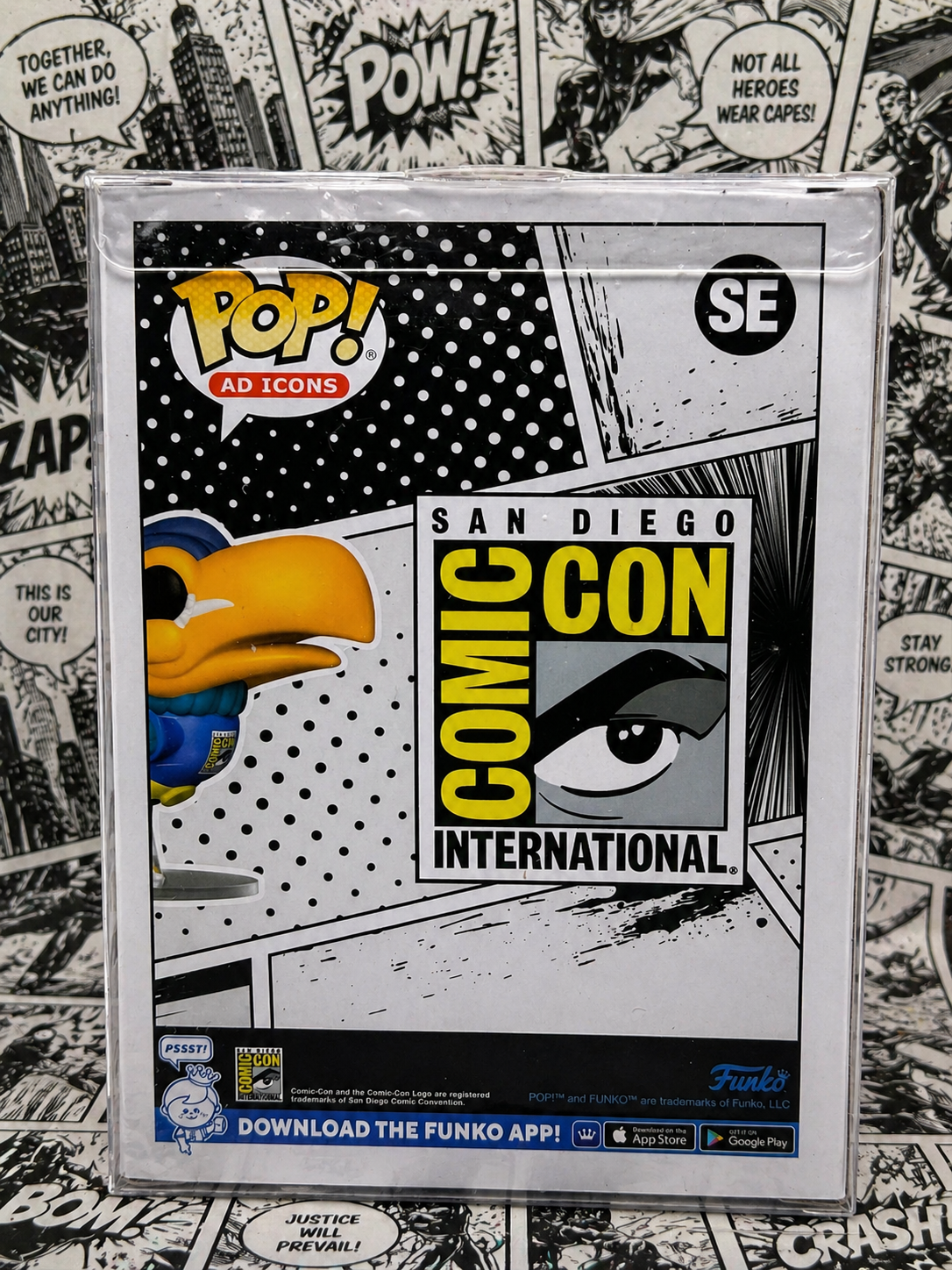 Funko Pop AD Icons! Toucan SDCC Special Edition 2023